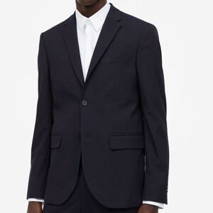 H&M Essential Blazer Jacket Plaid S NWT and in packaging unopened